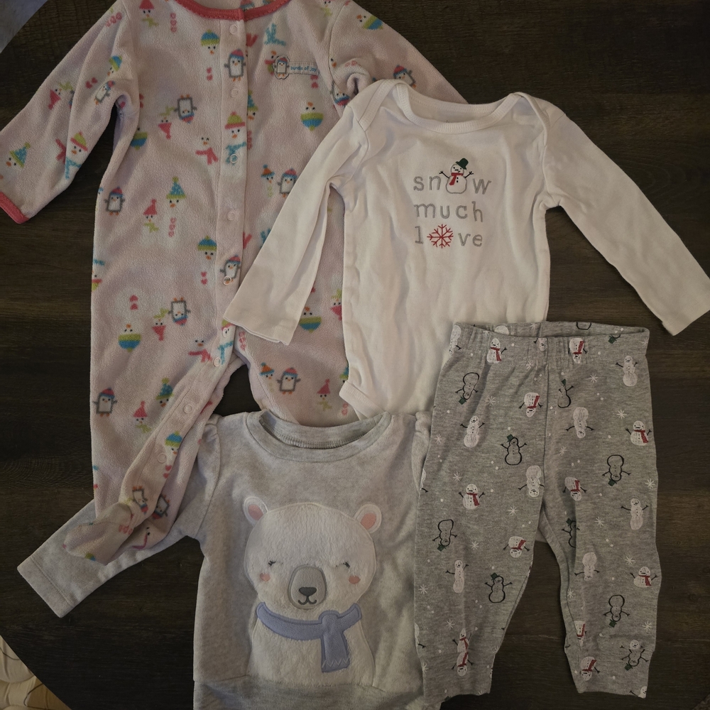 Winter Baby Clothing Bundle